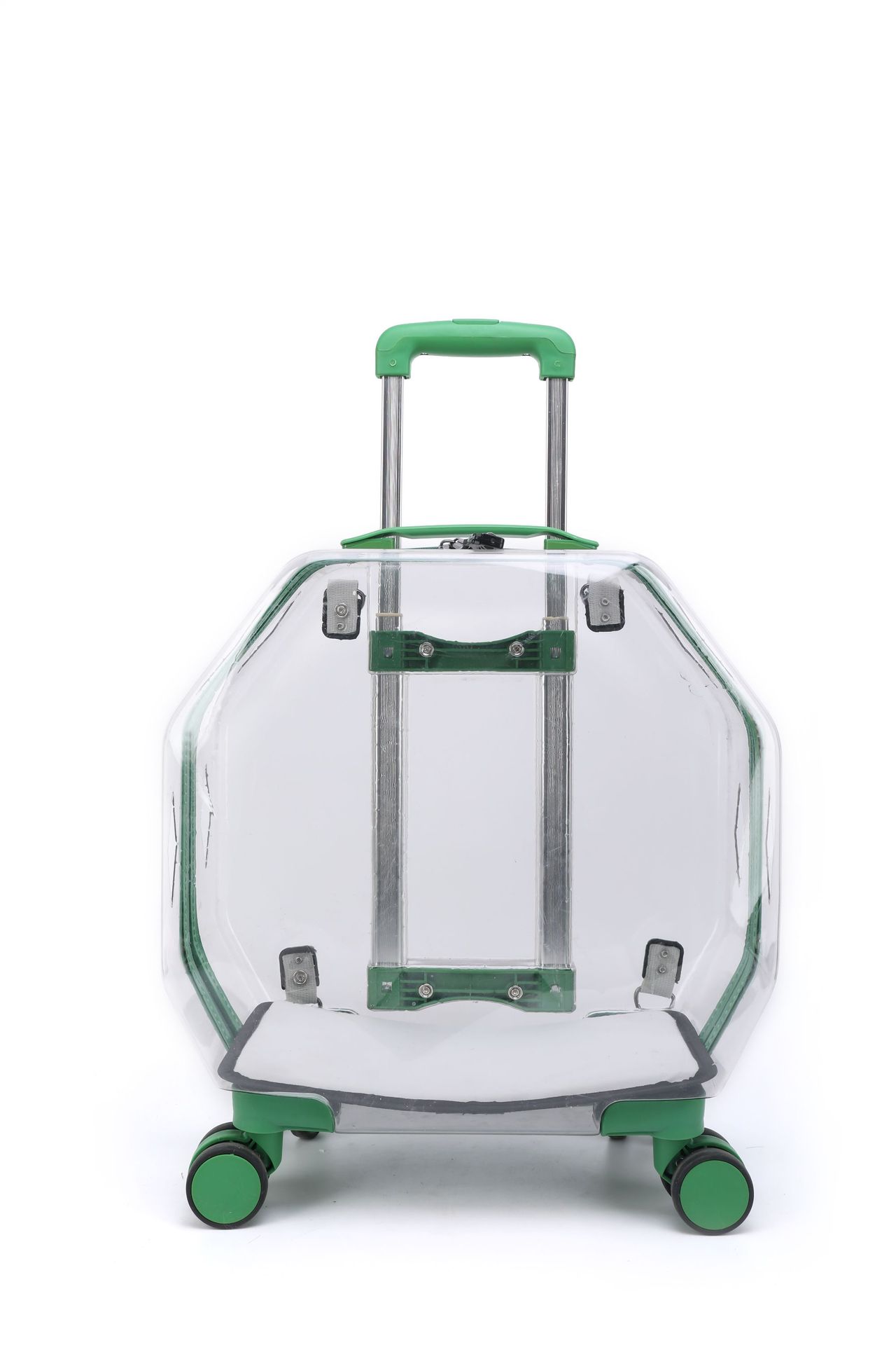 KFX-8368829 Translucent Cartoon Pet Backpack with Ventilation for Dogs and Cats - 10kg Capacity