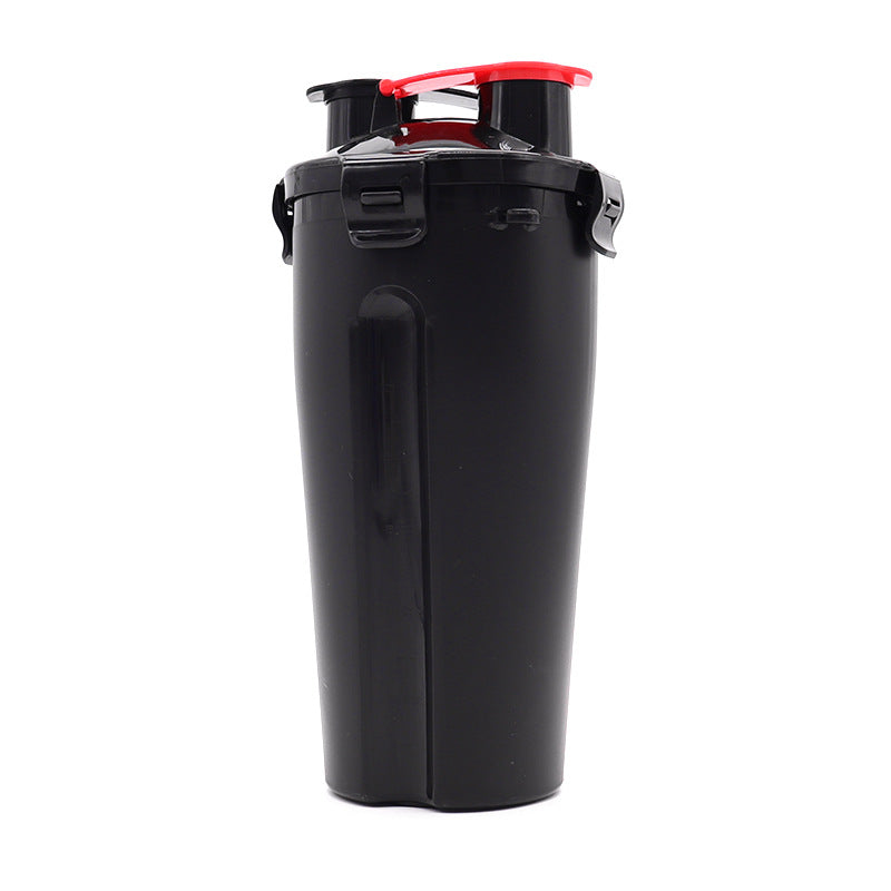 KFX-8369853 Portable 2-in-1 Dog Water and Food Cup - Outdoor Drinking Bottle for Pets, 350ml Capacity