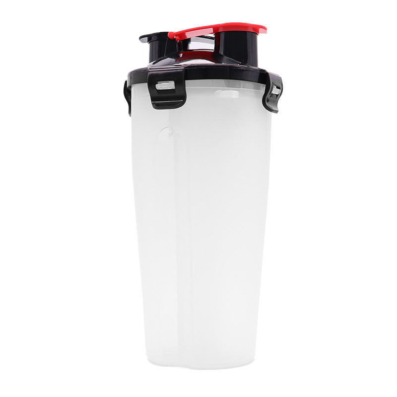 KFX-8369853 Portable 2-in-1 Dog Water and Food Cup - Outdoor Drinking Bottle for Pets, 350ml Capacity