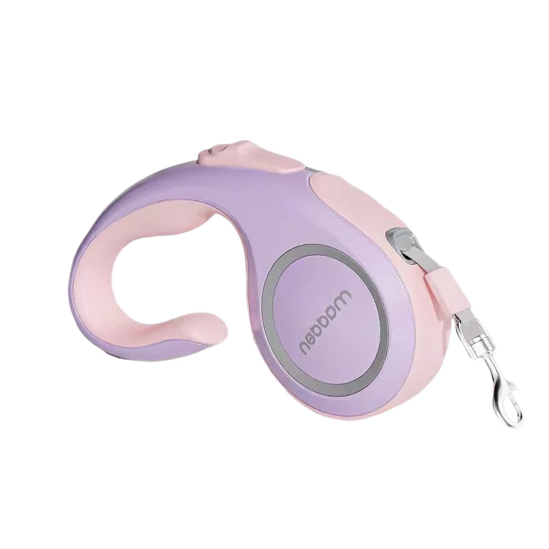 KFX-8372157 Automatic Telescopic Pet Leash for Dogs and Cats, 3m High-Tensile Webbing with Ergonomic Grip