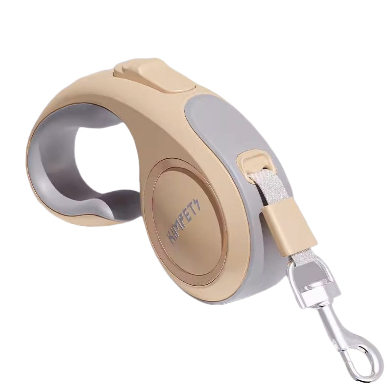 KFX-8372157 Automatic Telescopic Pet Leash for Dogs and Cats, 3m High-Tensile Webbing with Ergonomic Grip