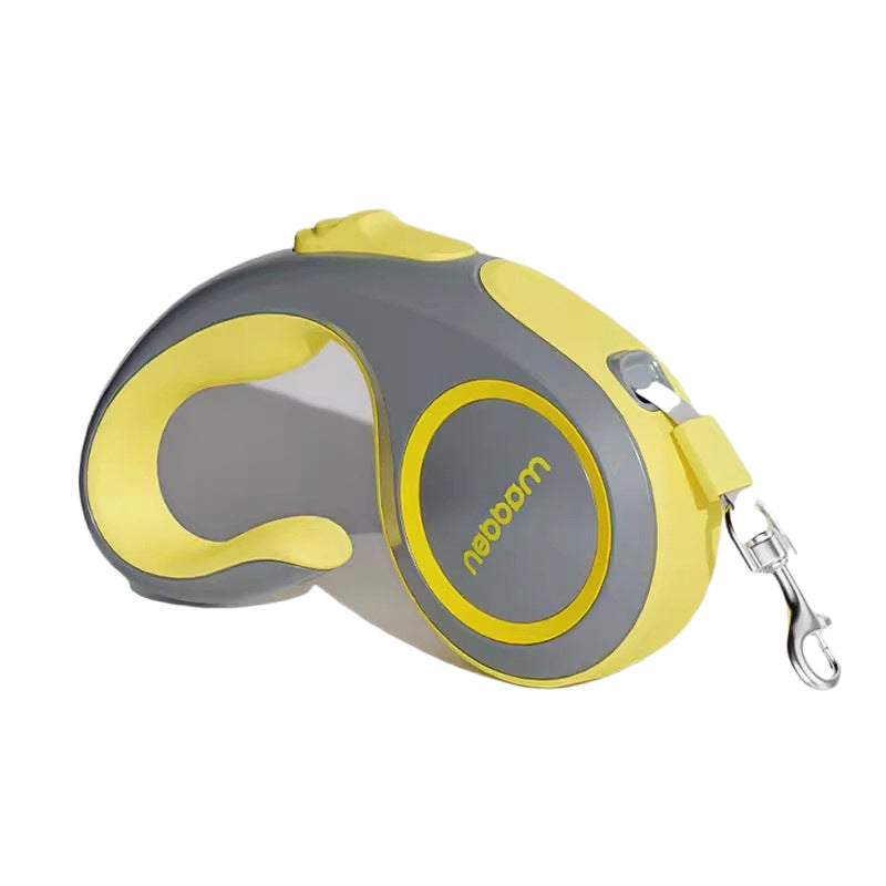 KFX-8372157 Automatic Telescopic Pet Leash for Dogs and Cats, 3m High-Tensile Webbing with Ergonomic Grip