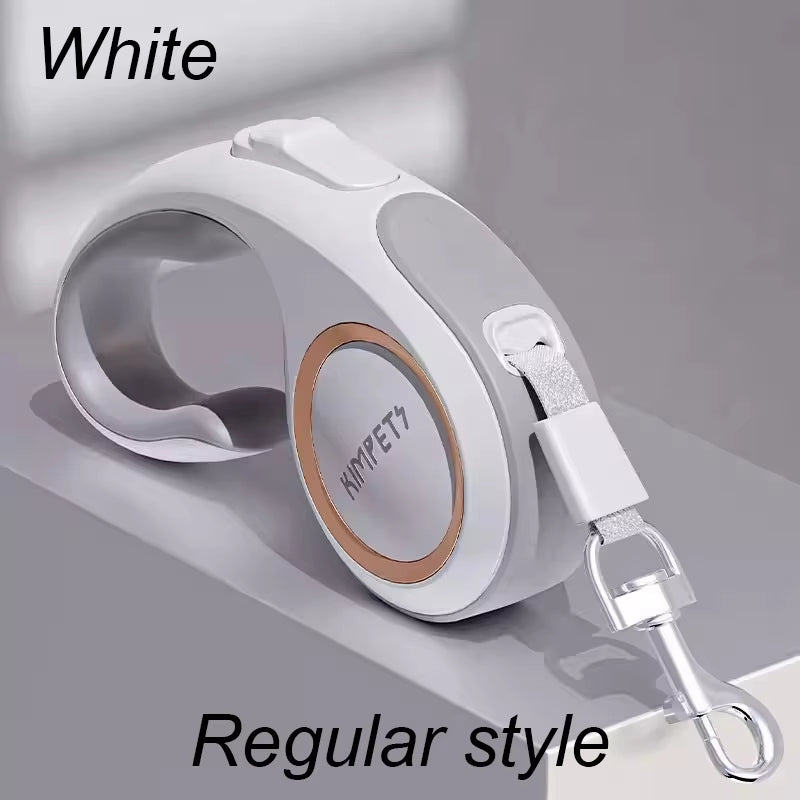 KFX-8372157 Automatic Telescopic Pet Leash for Dogs and Cats, 3m High-Tensile Webbing with Ergonomic Grip