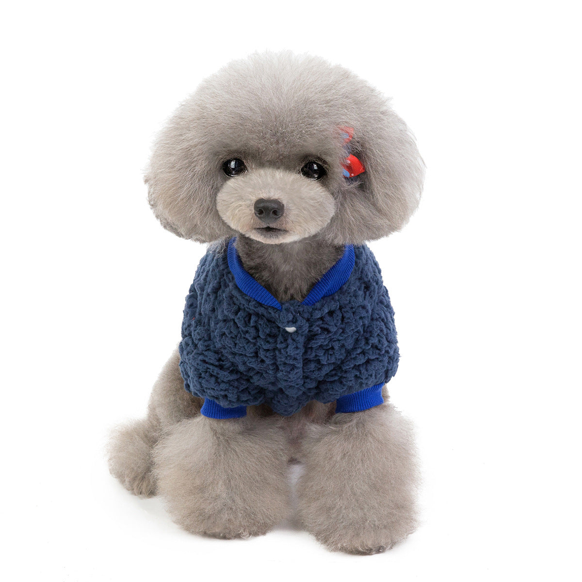 KFX-8372925 Stylish Velvet Coat for Pets - Autumn & Winter - Available in Various Colors and Sizes