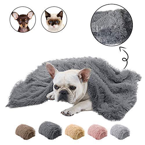 KFX-8374205 Cozy Double-Sided Plush Pet Blanket - Sizes S, M, L Available