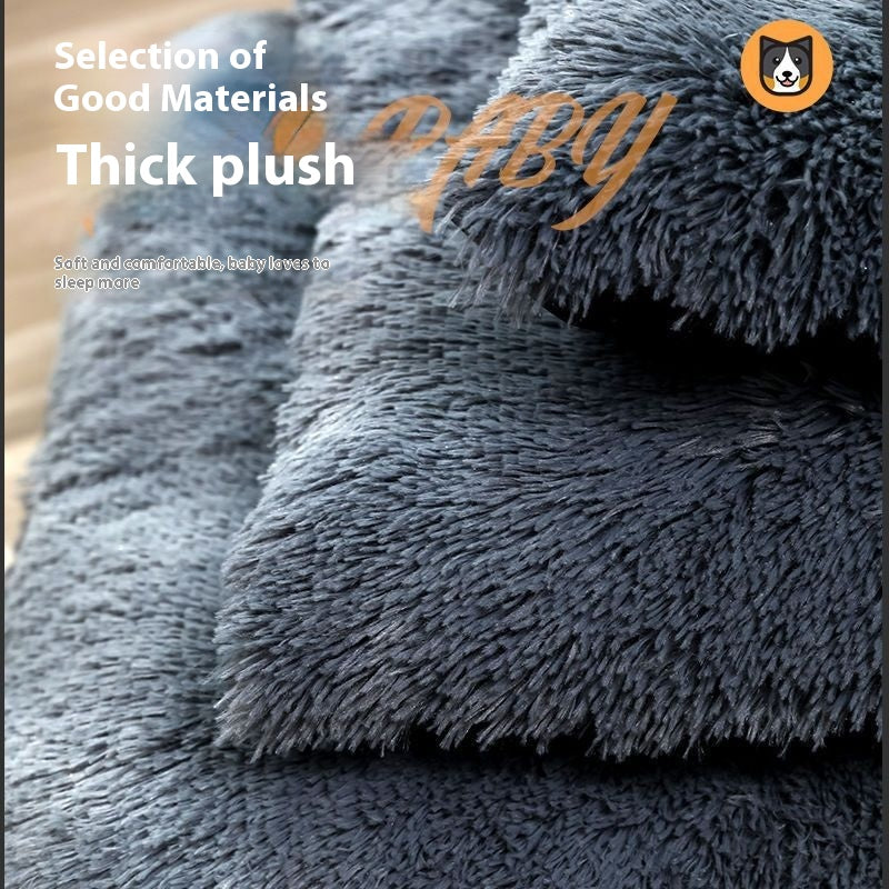 KFX-8378173 Thickened Winter Warm Mat for Dogs - Plush & Cozy, Multiple Sizes Available