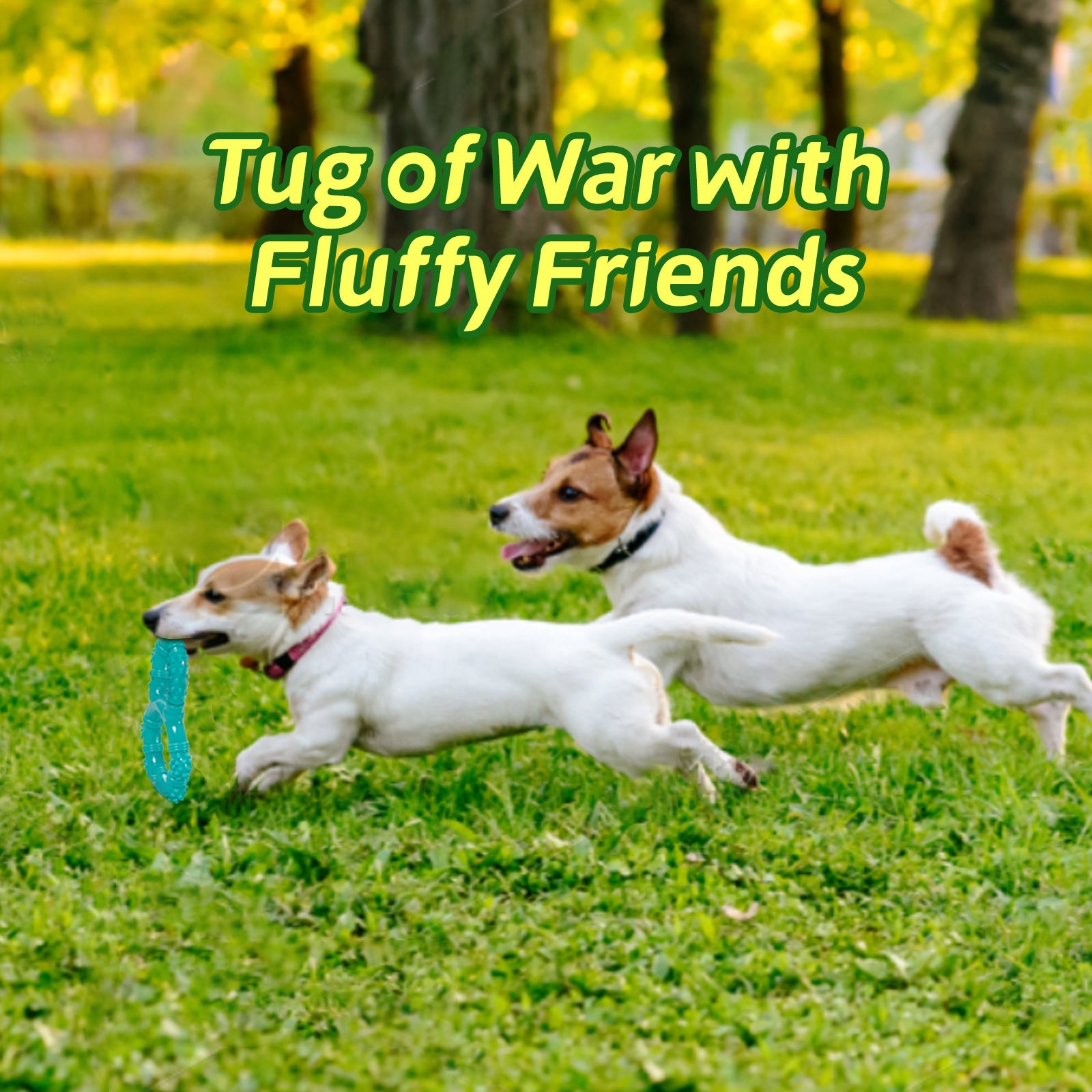 KFX-8379581 Interactive Dog Chewing Toy with Teeth Grinding Function and Pull Ring Design