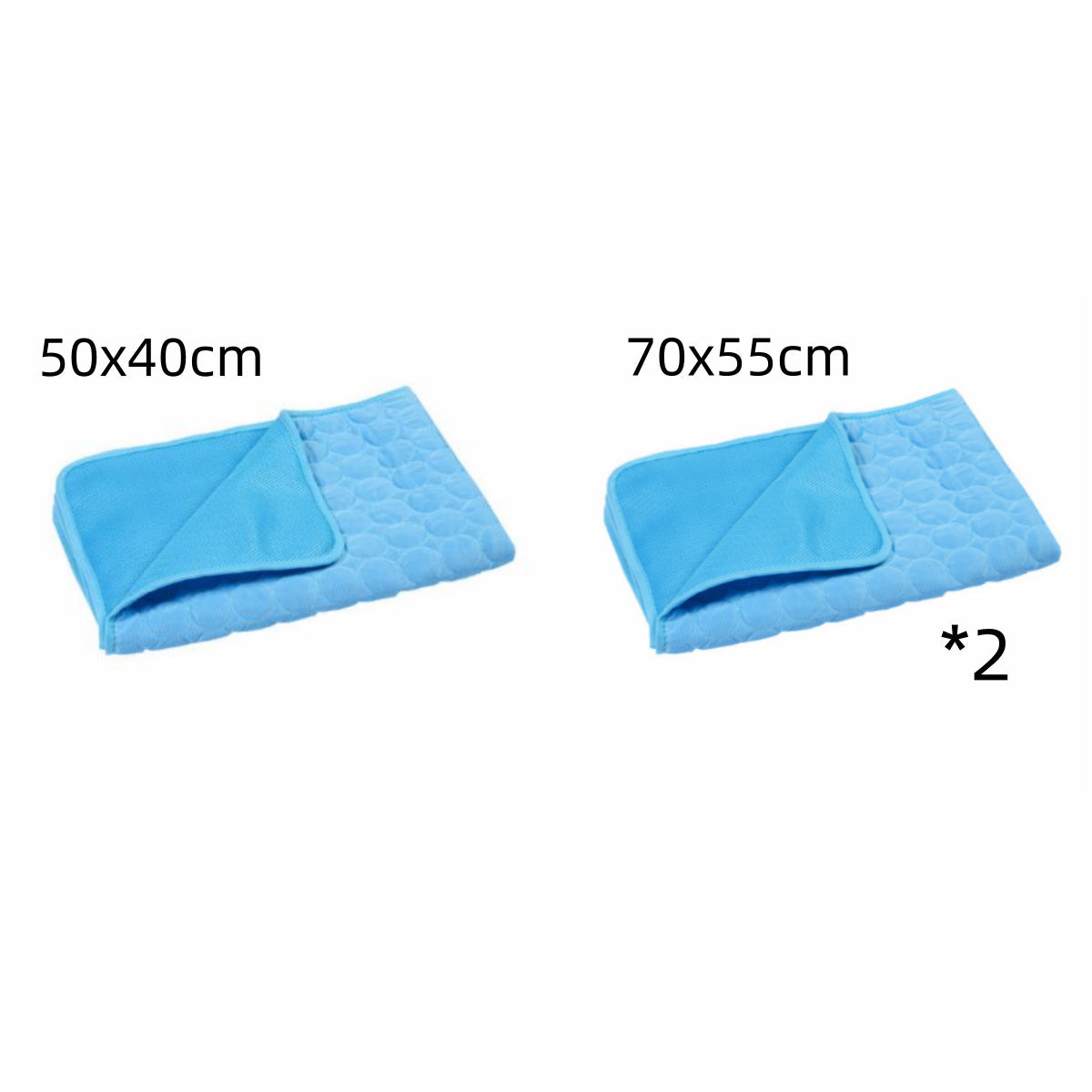 KFX-8379965 Cooling Pet Sleeping Mat Made of Ice Silk and Mesh for Hot Weather