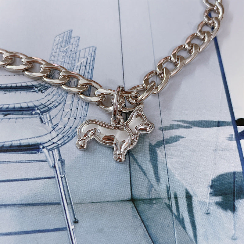KFX-8385853 Large Iron Dog Necklace Collar for All Sizes (XS-5XL)