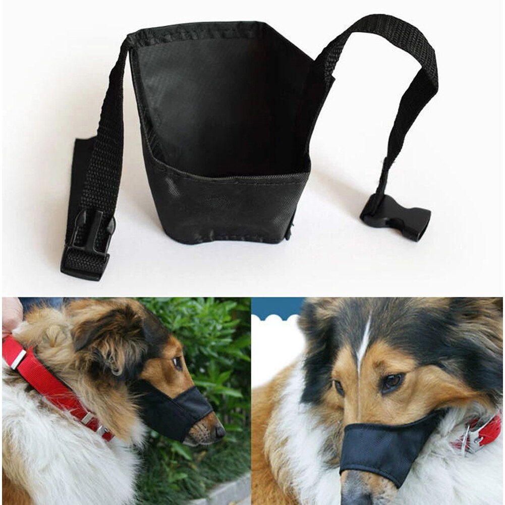 KFX-8391101 Adjustable Soft Breathable Dog Muzzle for Anti Chewing, Barking & Biting – Fits Small to Large Dogs