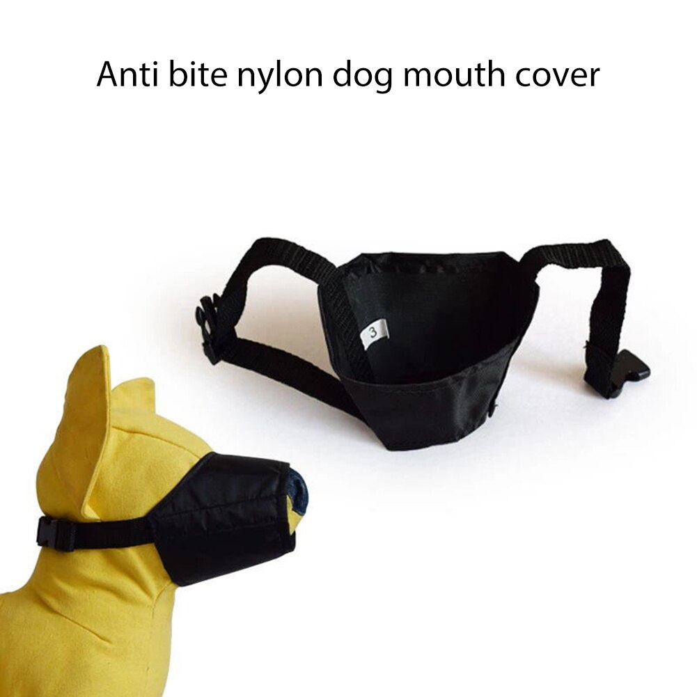 KFX-8391101 Adjustable Soft Breathable Dog Muzzle for Anti Chewing, Barking & Biting – Fits Small to Large Dogs