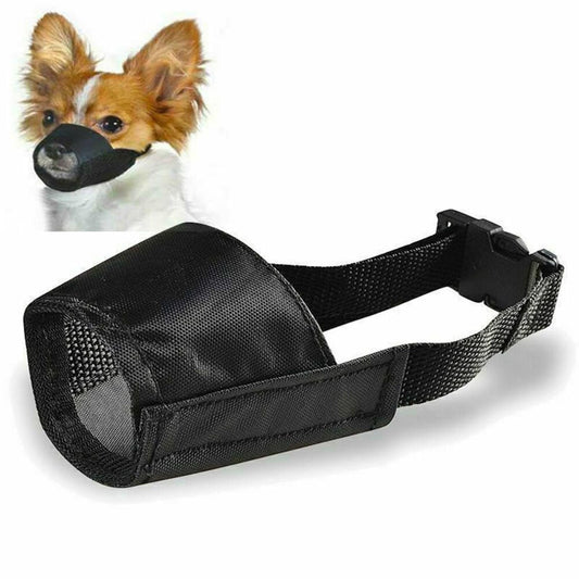 KFX-8391101 Adjustable Soft Breathable Dog Muzzle for Anti Chewing, Barking & Biting – Fits Small to Large Dogs