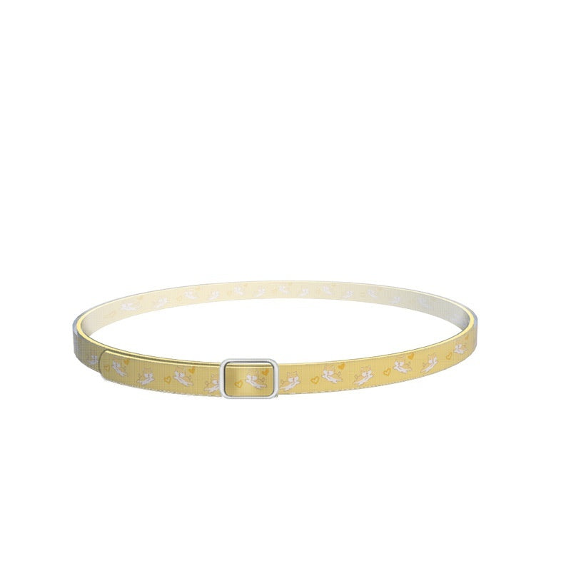 KFX-8391613 Pet Insect Repellent Collar for Dogs and Cats - Silicone Design, Cartoon Patterns, Various Colors and Sizes