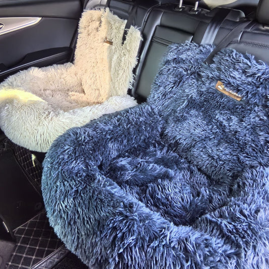 KFX-8393277 Thermal Pet Mat for Vehicles - Thick and Cozy, Available in Single & Double Seat Sizes