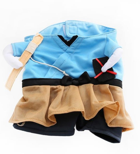 KFX-8393789 Cat Cosplay Outfit - Funny Costume Uniform Suit for Pets, Neck 20-38cm, Bust 28-57cm