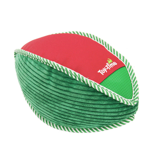 KFX-8394429 Large Olive Green Bite-Resistant Fabric Toy for Pets – Molar Teeth Cleaning Throwing Toy