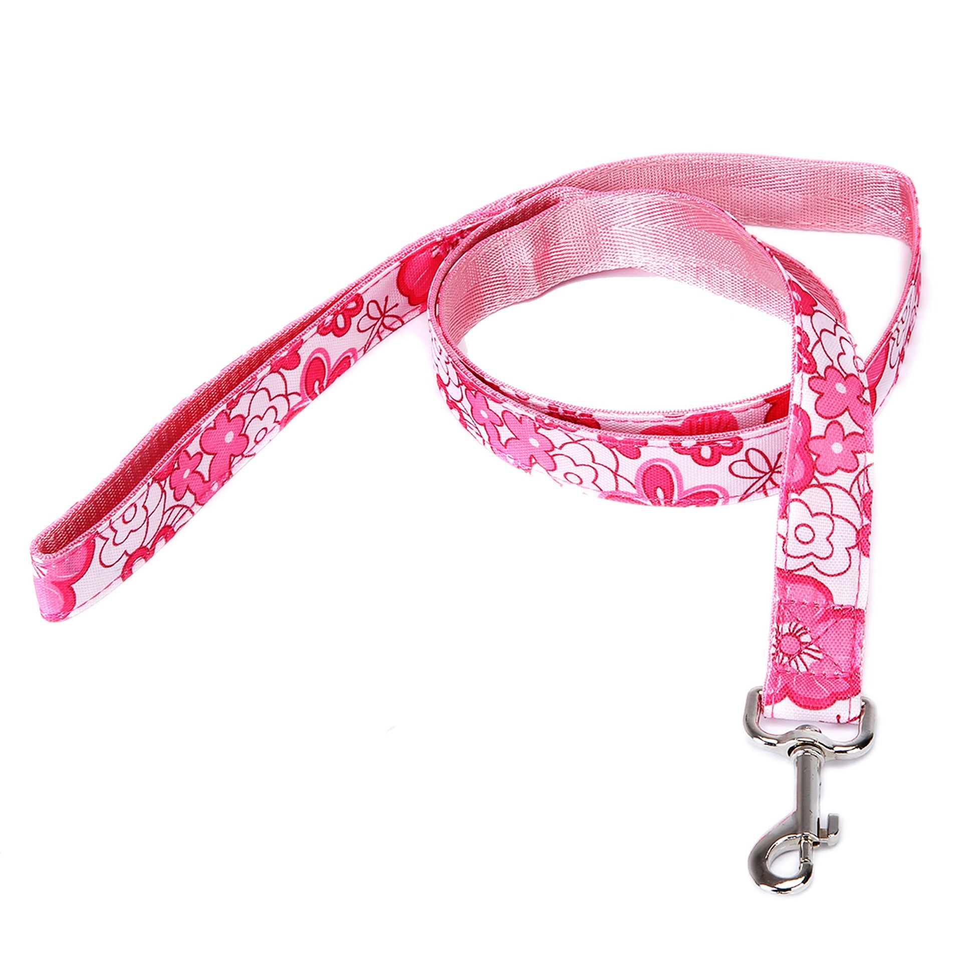 KFX-8404925 Multicolor Check Stripe Dog Leash - Imitation Nylon Traction Belt, 2.5cm x 12cm