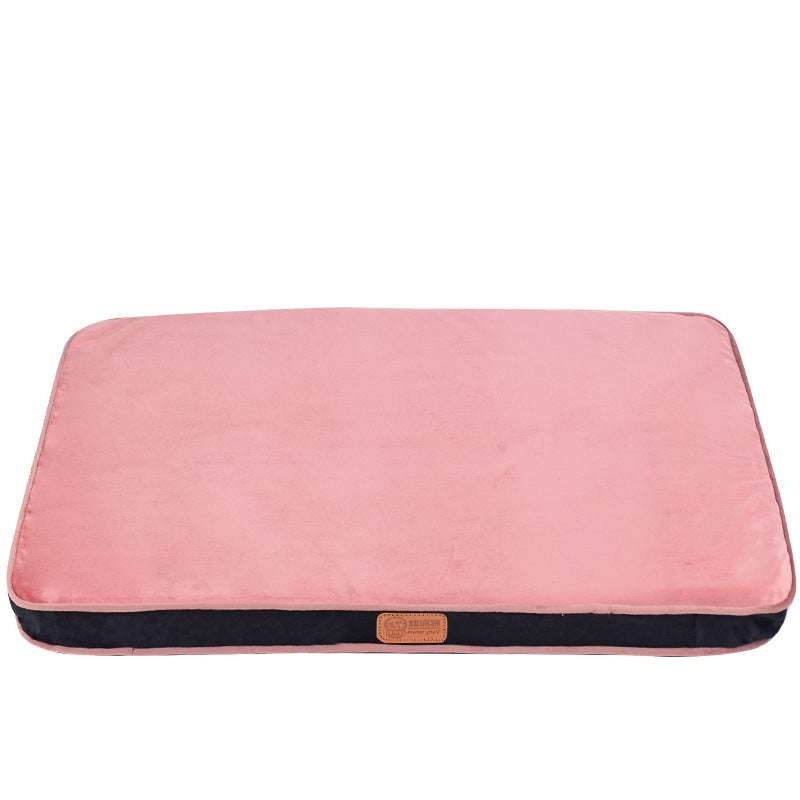 KFX-8406973 Pet Nest Non-Slip Seat Cushion Mat with Dutch Velvet and High Elastic Sponge for Comfort