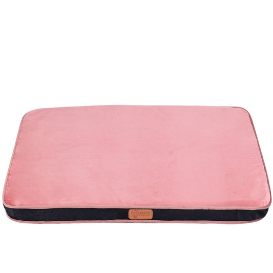 KFX-8406973 Pet Nest Non-Slip Seat Cushion Mat with Dutch Velvet and High Elastic Sponge for Comfort