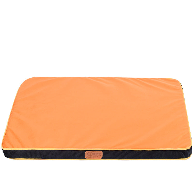 KFX-8406973 Pet Nest Non-Slip Seat Cushion Mat with Dutch Velvet and High Elastic Sponge for Comfort