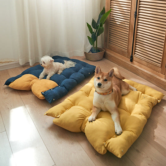 KFX-8409149 Universal Pet Mattress for Small, Medium, and Large Pets - Machine Washable, Durable, and Comfortable Sleeping Solution