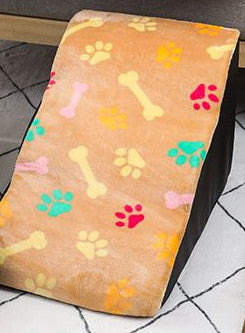 KFX-8409277 Non-slip Pet Staircase for Small Dogs and Kittens - Removable and Washable, Available in Multiple Colors and Patterns