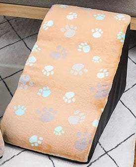 KFX-8409277 Non-slip Pet Staircase for Small Dogs and Kittens - Removable and Washable, Available in Multiple Colors and Patterns