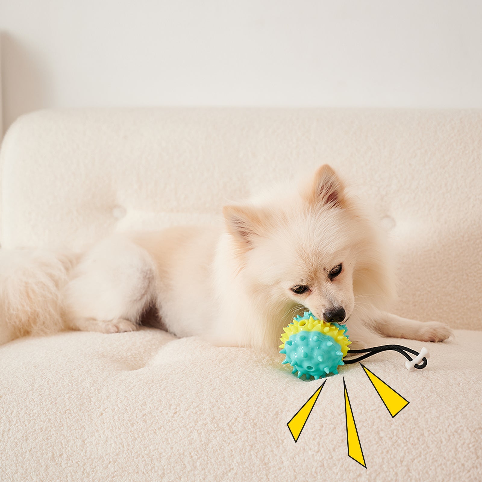 KFX-8412349 Interactive Multi-Color Pet Toy with Sound and Treat Dispensing Features