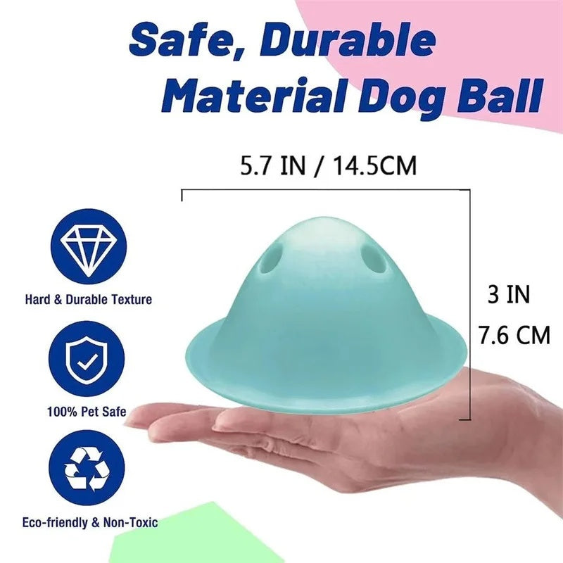 KFX-8414141 Interactive Dog Chew Toy with Hidden Treats for Mental Stimulation - Available in Multiple Colors