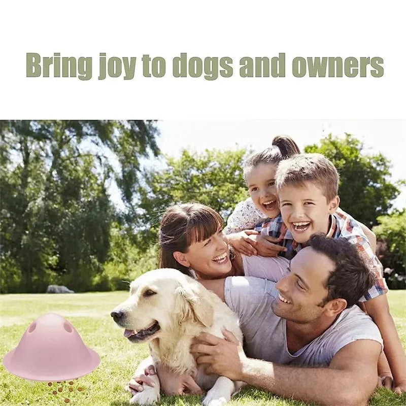 KFX-8414141 Interactive Dog Chew Toy with Hidden Treats for Mental Stimulation - Available in Multiple Colors