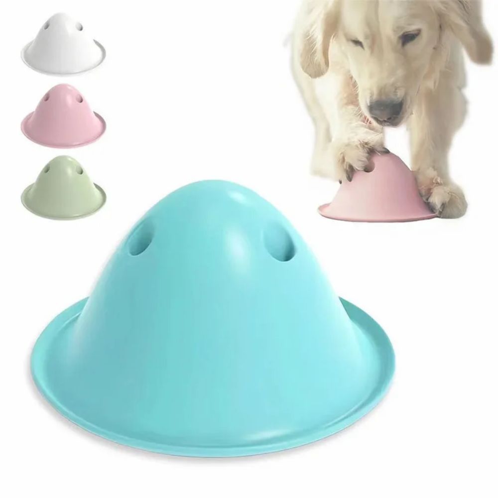 KFX-8414141 Interactive Dog Chew Toy with Hidden Treats for Mental Stimulation - Available in Multiple Colors