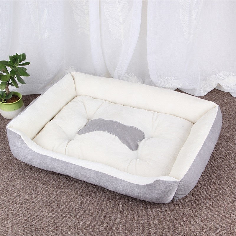 KFX-8414909 Washable Soft Polyester Pet Mat for Dogs - Comfortable and Cozy Design