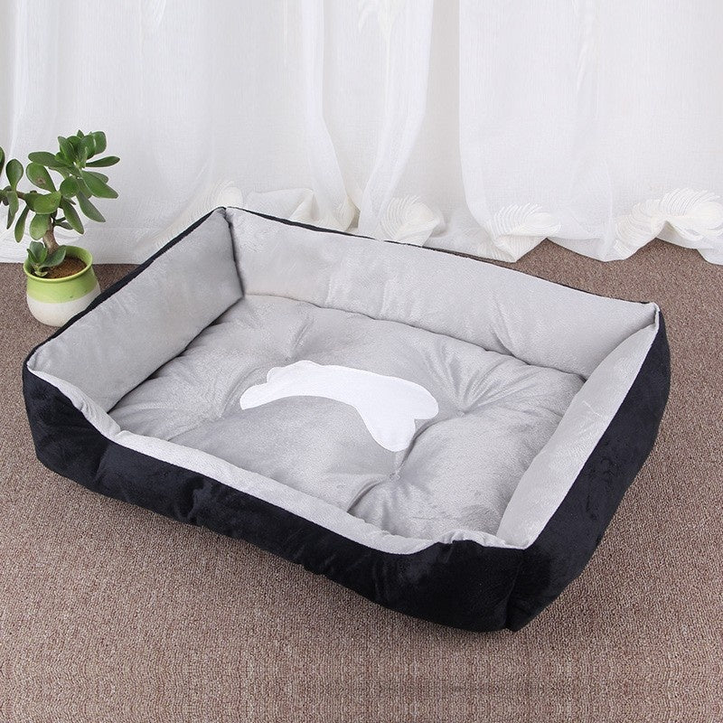 KFX-8414909 Washable Soft Polyester Pet Mat for Dogs - Comfortable and Cozy Design