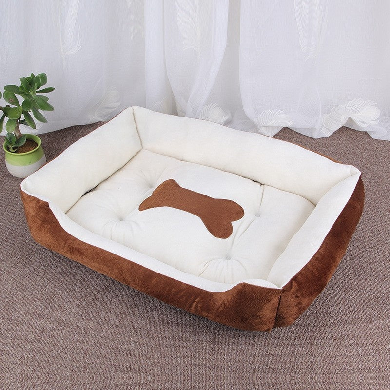 KFX-8414909 Washable Soft Polyester Pet Mat for Dogs - Comfortable and Cozy Design