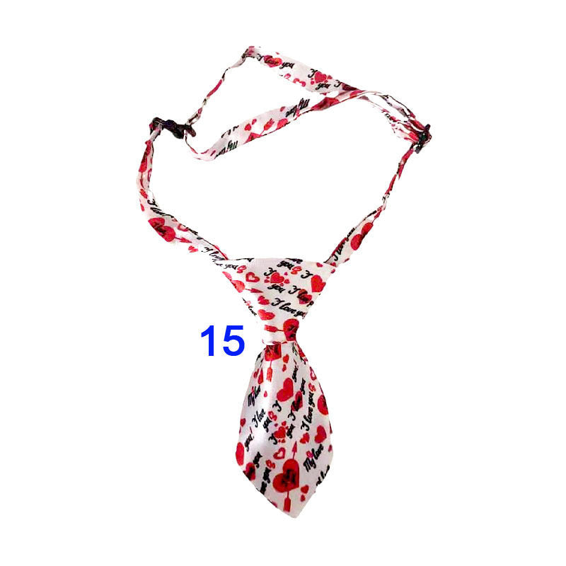 KFX-8418621 Festive Polyester Pet Tie for Cats and Dogs - Perfect for All Occasions