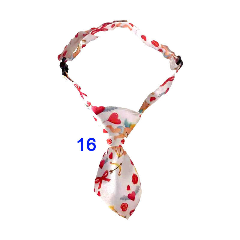 KFX-8418621 Festive Polyester Pet Tie for Cats and Dogs - Perfect for All Occasions