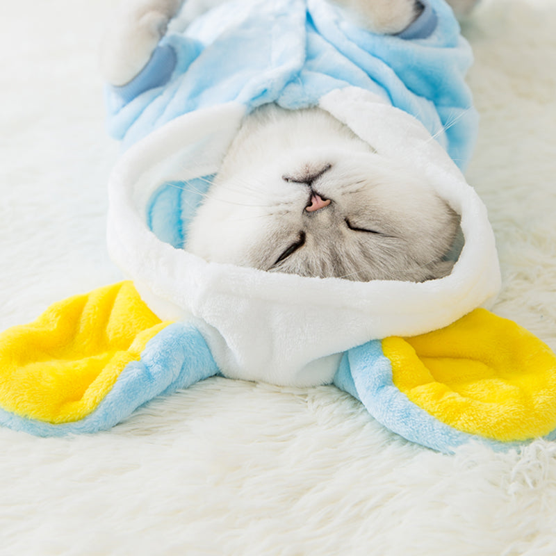 KFX-8419005 Cute Cat Disguise Clothes for Small Cats - Four-Legged Seasonal Apparel in Various Designs