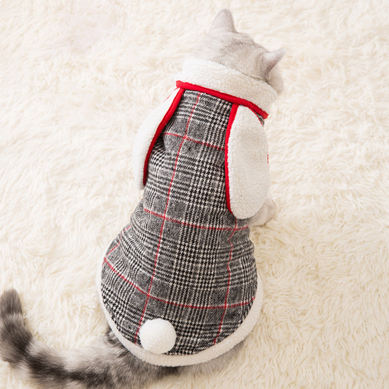 KFX-8419005 Cute Cat Disguise Clothes for Small Cats - Four-Legged Seasonal Apparel in Various Designs