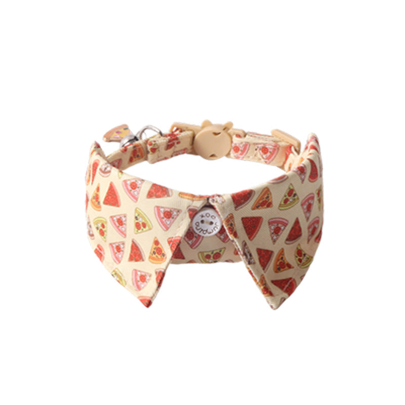 KFX-8419261 Colorful Pet Collars with Metal Accessories in Various Fun Designs