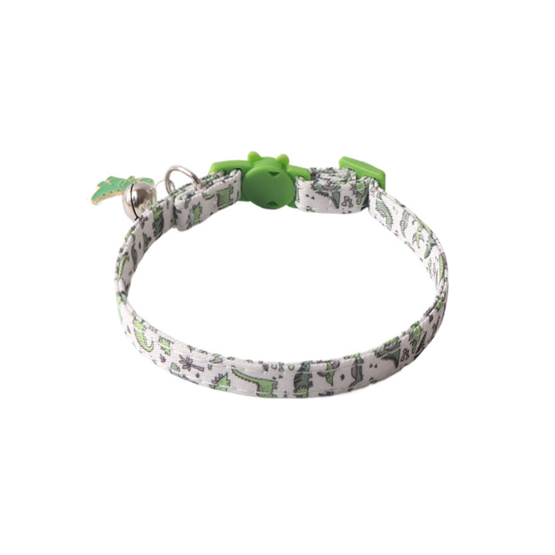 KFX-8419261 Colorful Pet Collars with Metal Accessories in Various Fun Designs