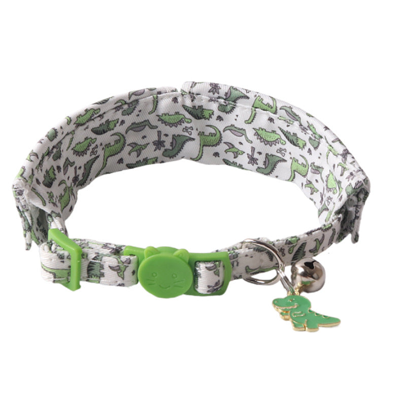 KFX-8419261 Colorful Pet Collars with Metal Accessories in Various Fun Designs