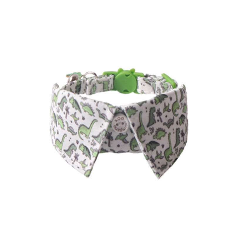 KFX-8419261 Colorful Pet Collars with Metal Accessories in Various Fun Designs