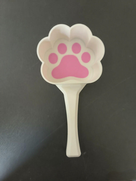 KFX-8420413 Cute Cat Paw Design Pet Food Scoop in Multi-Color Options