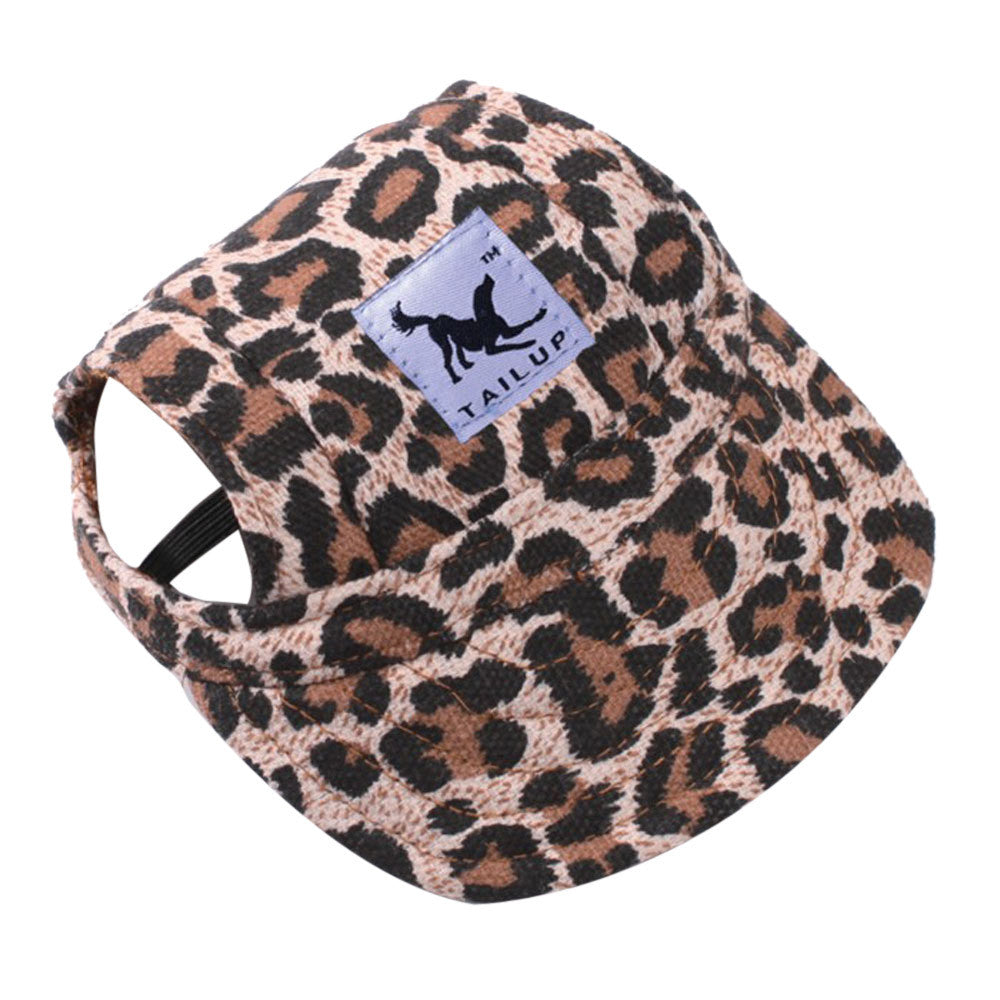 KFX-8420797 Fashionable Dog Baseball Hat for Small to Medium Pets - Casual Sun Protection Accessory