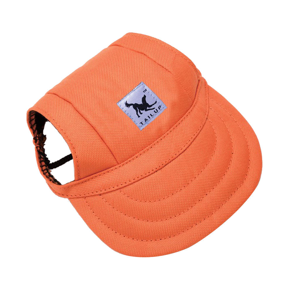 KFX-8420797 Fashionable Dog Baseball Hat for Small to Medium Pets - Casual Sun Protection Accessory