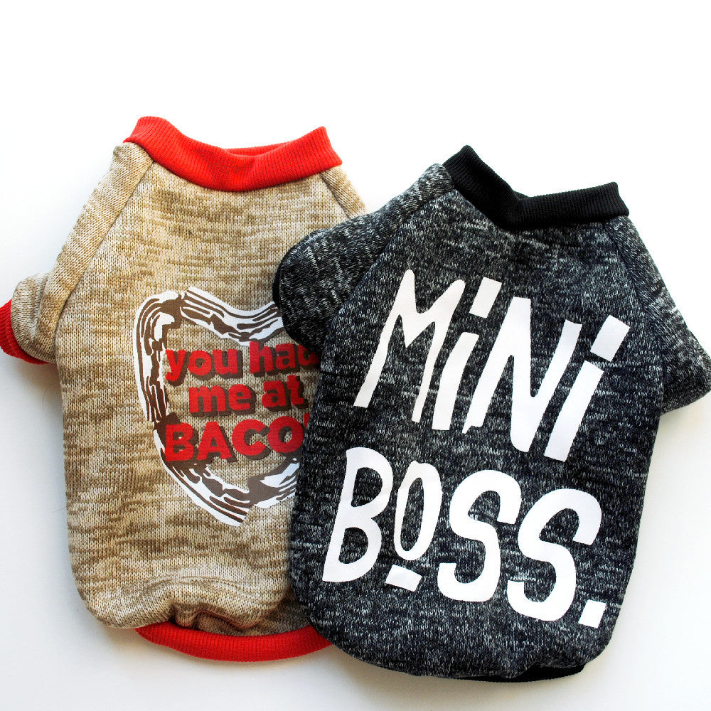 KFX-8421693 Fleece Sweater for Dogs - Soft, Comfortable, Warm Autumn & Winter Clothing for Pets