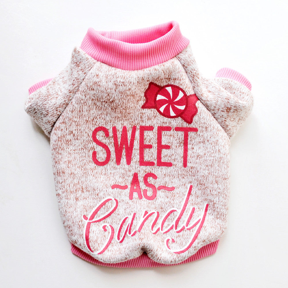 KFX-8421693 Fleece Sweater for Dogs - Soft, Comfortable, Warm Autumn & Winter Clothing for Pets