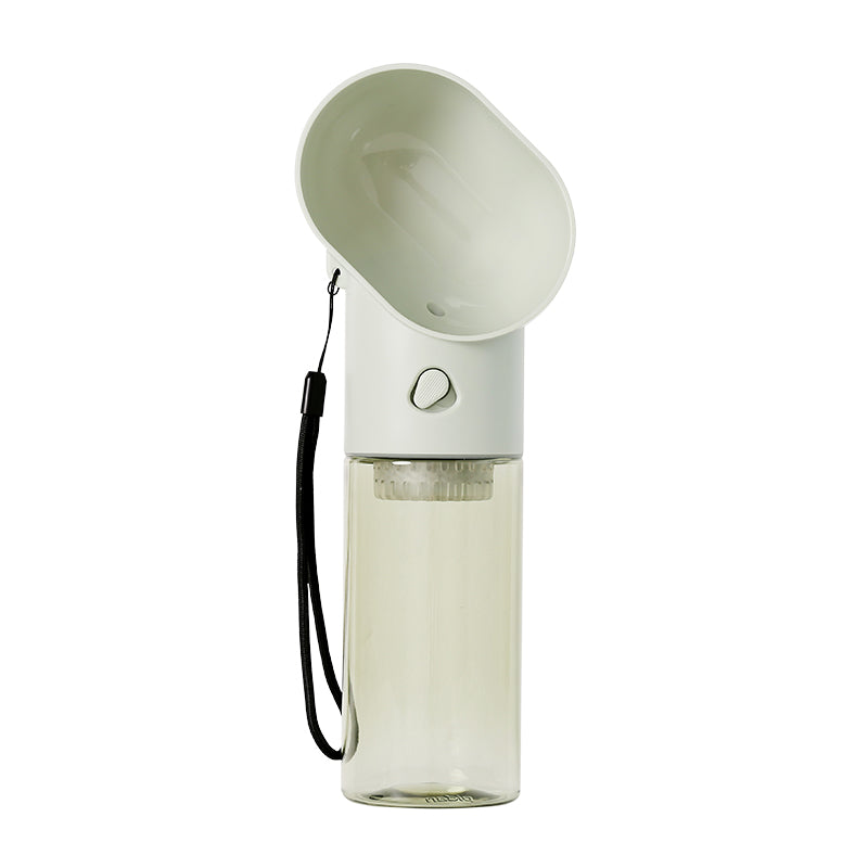KFX-8422461 Portable Pet Water Bottle for Dogs and Cats, 360ml Travel Water Dispenser, Lightweight and Convenient