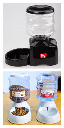 KFX-8422589 Automated 5.5L Pet Feeder with Voice Recording, LCD Display, and Programmable Meal Settings for Dogs and Cats