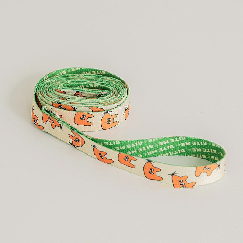 KFX-8426173 Cartoon Pattern Dog Leash in Teddy, Fox, and Koala Designs - 2m Polyester Traction Belt